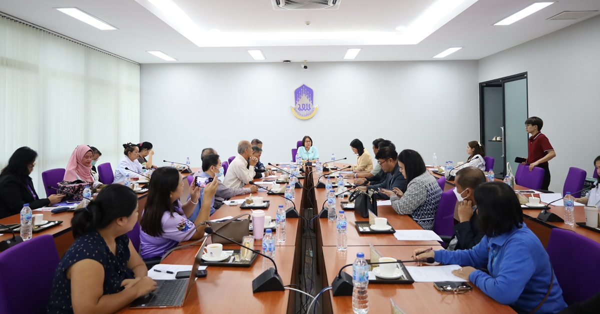 วิทยาเขตเชียงราย ให้บริการสถานที่ประชุมแก่ศึกษาธิการ จ.เชียงราย