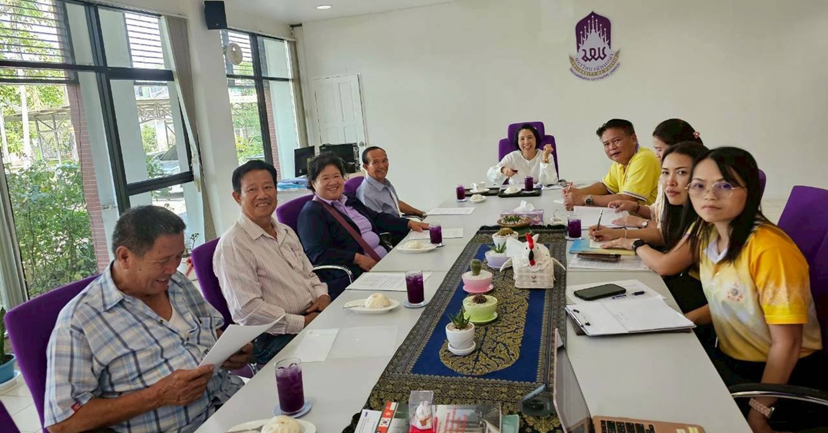 วิทยาเขตเชียงราย ร่วมมือดำเนินงานกับชุมชนป่าแดงโครงการส่งเสริมเศรษฐกิจสร้างสรรค์จังหวัดเชียงราย