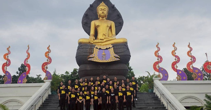 ผู้อำนวยการวิทยาเขตเชียงราย ร่วมพิธีสักการะบูชา พระพุทธภุชคารักษ์ พระพุทธรูปประจำ