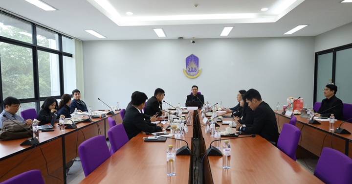วิทยาเขตเชียงราย ต้อนรับวิทยาลัยการศึกษา ม.พะเยา โอกาสจัดการประชุมสนทนากลุ่มฯ