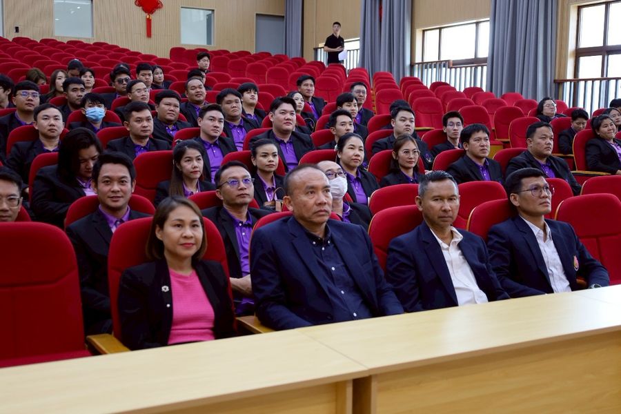 นิสิตบริหารการศึกษาวิทยาเขตเชียงรายและวิทยาลัยการศึกษา ศึกษาดูงาน ณ สาธารณรัฐประชาชนจีน