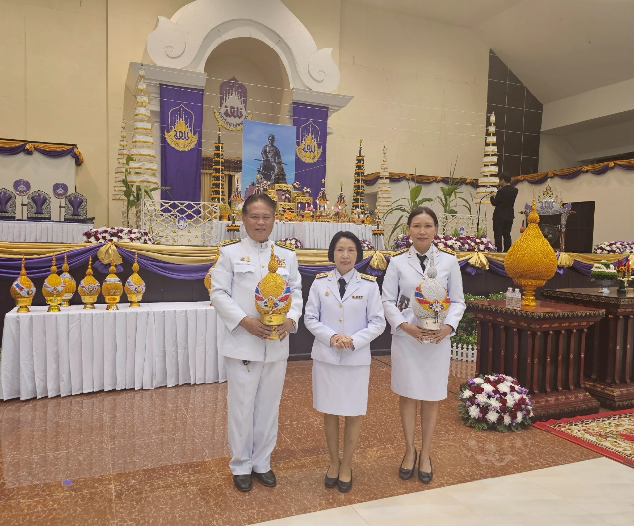 วิทยาเขตเชียงราย ร่วมพิธีวันสถาปนามหาวิทยาลัยพะเยา ครบรอบ 15 ปี