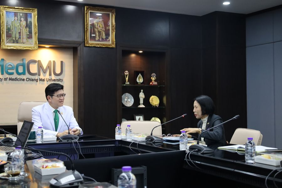 วิทยาเขตเชียงราย ศึกษาดูงาน TQA คณะแพทยศาสตร์ มช.