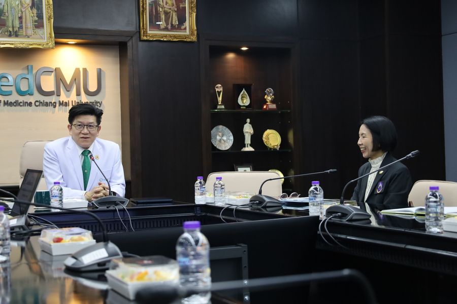 วิทยาเขตเชียงราย ศึกษาดูงาน TQA คณะแพทยศาสตร์ มช.