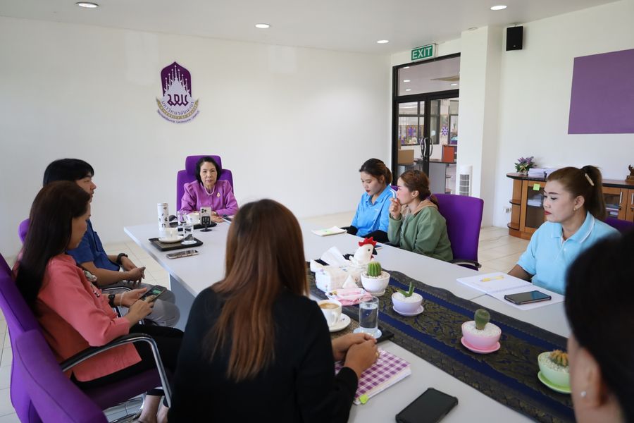 วิทยาเขตเชียงราย ประชุมชี้แจงนโยบายการจ้างแม่บ้าน