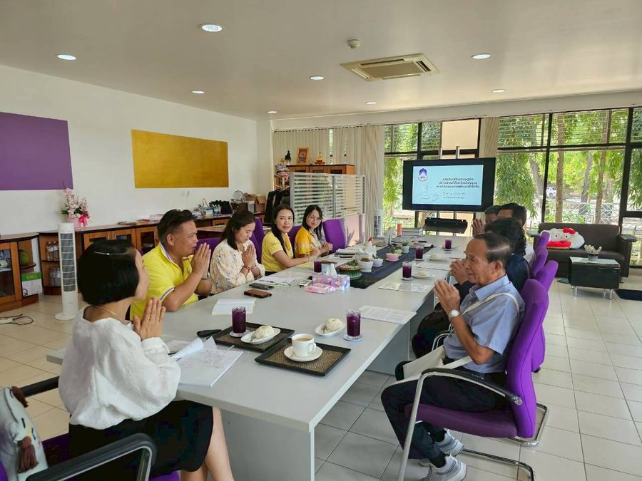 วิทยาเขตเชียงราย ร่วมมือดำเนินงานกับชุมชนป่าแดงโครงการส่งเสริมเศรษฐกิจสร้างสรรค์จังหวัดเชียงราย
