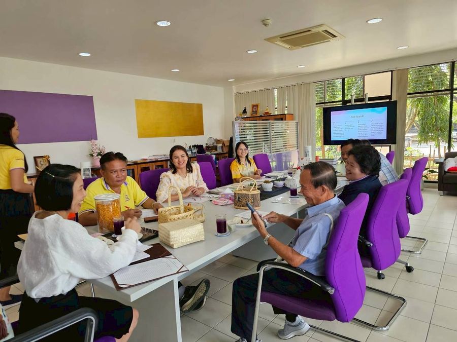 วิทยาเขตเชียงราย ร่วมมือดำเนินงานกับชุมชนป่าแดงโครงการส่งเสริมเศรษฐกิจสร้างสรรค์จังหวัดเชียงราย