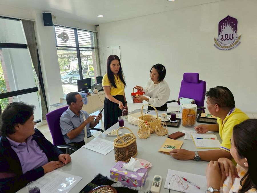 วิทยาเขตเชียงราย ร่วมมือดำเนินงานกับชุมชนป่าแดงโครงการส่งเสริมเศรษฐกิจสร้างสรรค์จังหวัดเชียงราย