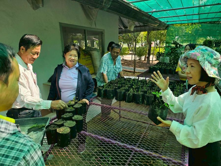 วิทยาเขตเชียงราย ร่วมมือดำเนินงานกับชุมชนป่าแดงโครงการส่งเสริมเศรษฐกิจสร้างสรรค์จังหวัดเชียงราย