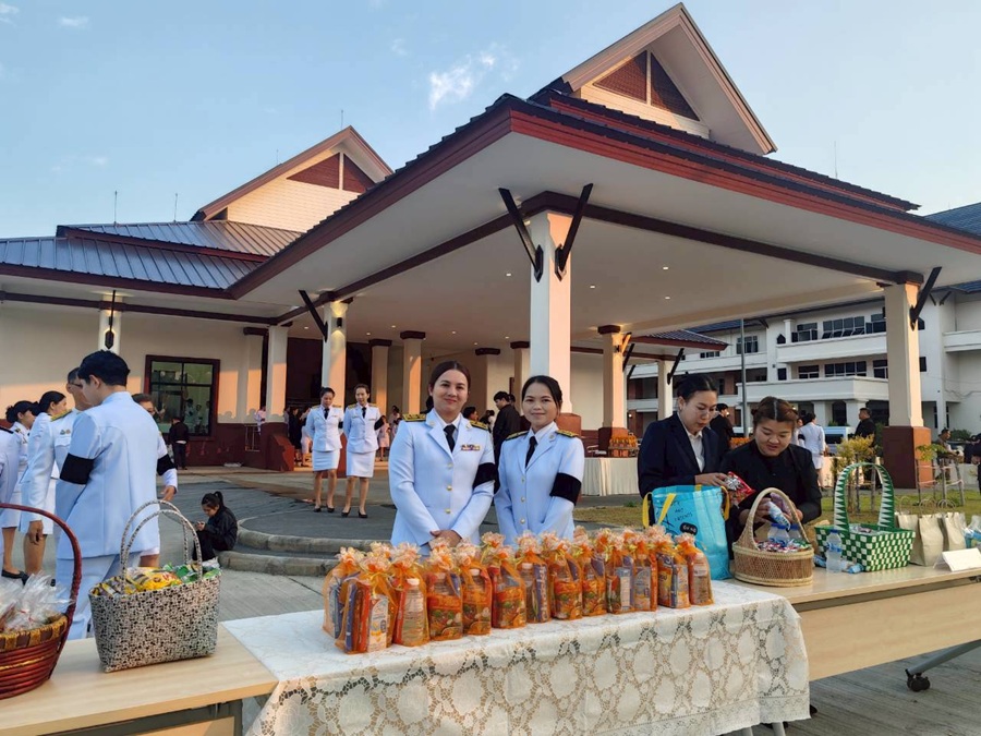 วิทยาเขตเชียงราย ร่วมพิธีบำเพ็ญกุศลสตมวาร 100 วัน