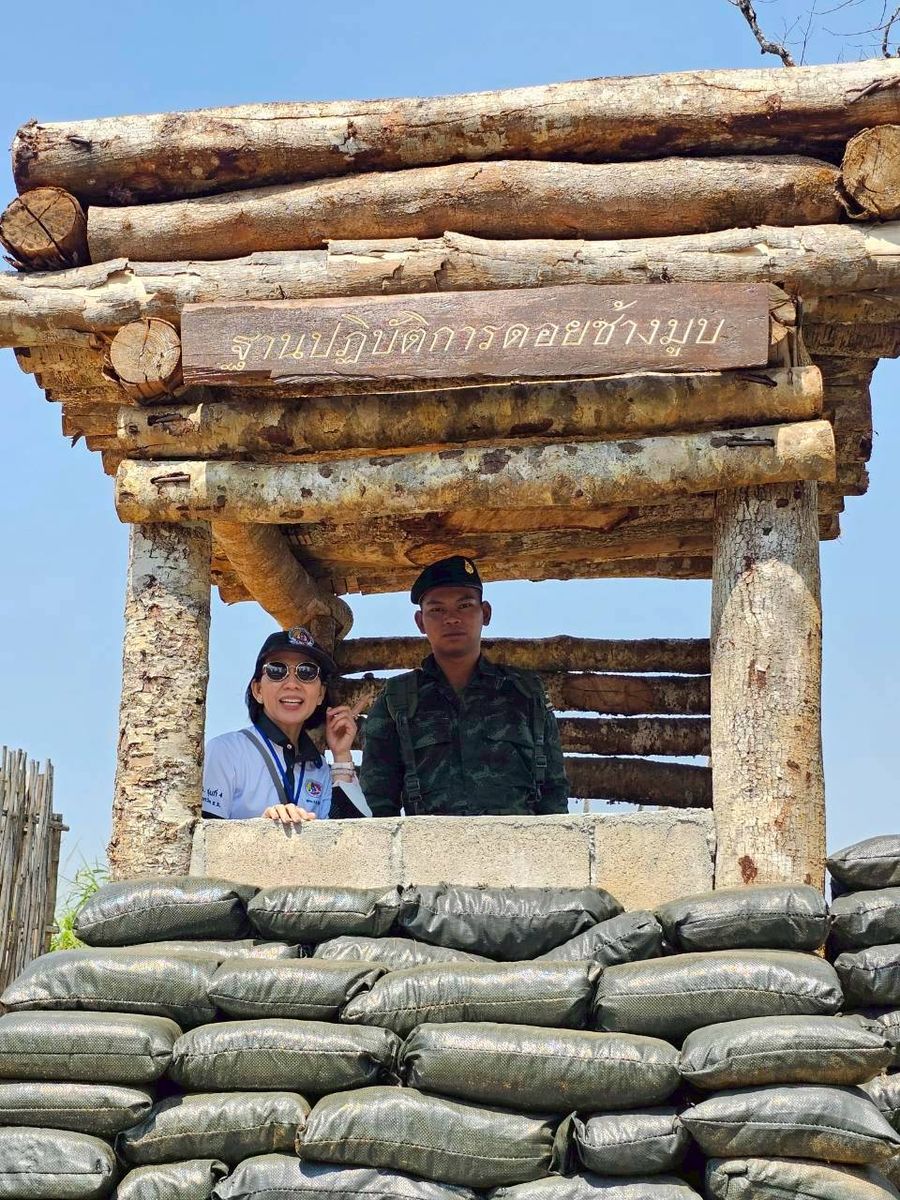 วิทยาเขตเชียงราย ร่วมบริจาคสิ่งของ ณ ฐานปฏิบัติการดอยช้างมูบ อ.แม่สาย