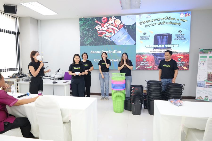 วิทยาเขตเชียงราย อบรมการส่งเสริมการใช้พื้นที่สีเขียวและการสร้างระบบนิเวศที่สมดุลภายในหน่วยงาน