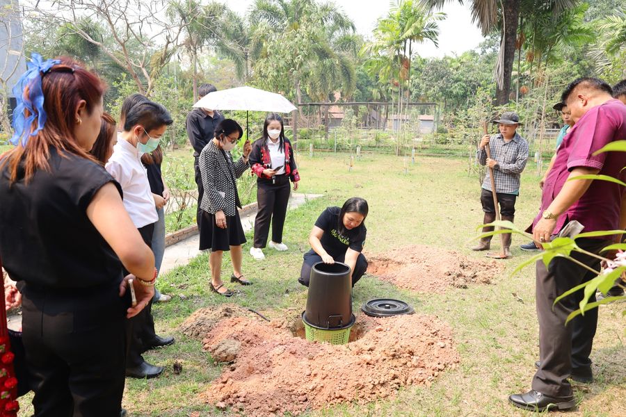 วิทยาเขตเชียงราย อบรมการส่งเสริมการใช้พื้นที่สีเขียวและการสร้างระบบนิเวศที่สมดุลภายในหน่วยงาน