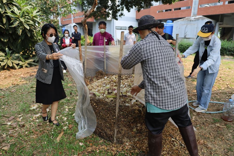 วิทยาเขตเชียงราย อบรมการส่งเสริมการใช้พื้นที่สีเขียวและการสร้างระบบนิเวศที่สมดุลภายในหน่วยงาน