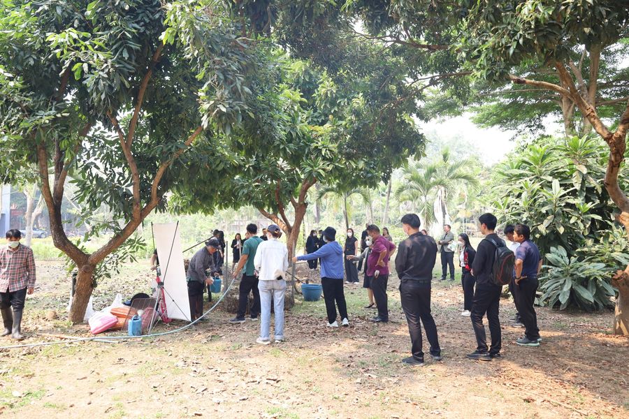 วิทยาเขตเชียงราย อบรมการส่งเสริมการใช้พื้นที่สีเขียวและการสร้างระบบนิเวศที่สมดุลภายในหน่วยงาน