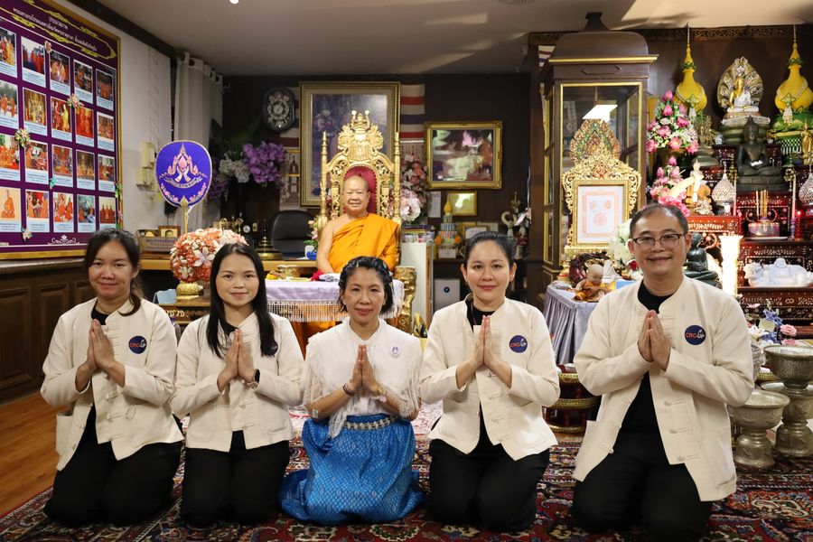 วิทยาเขตเชียงราย กราบนมัสการขอพรจากพระเดชพระคุณ พระราชวชิรคณี, ดร. เจ้าคณะ จ.เชียงราย