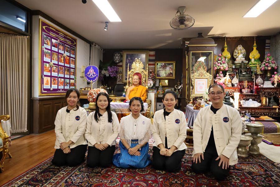 วิทยาเขตเชียงราย กราบนมัสการขอพรจากพระเดชพระคุณ พระราชวชิรคณี, ดร. เจ้าคณะ จ.เชียงราย