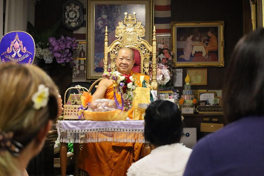 วิทยาเขตเชียงราย กราบนมัสการขอพรจากพระเดชพระคุณ พระราชวชิรคณี, ดร. เจ้าคณะ จ.เชียงราย