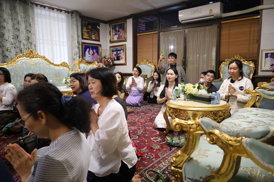 วิทยาเขตเชียงราย กราบนมัสการขอพรจากพระเดชพระคุณ พระราชวชิรคณี, ดร. เจ้าคณะ จ.เชียงราย