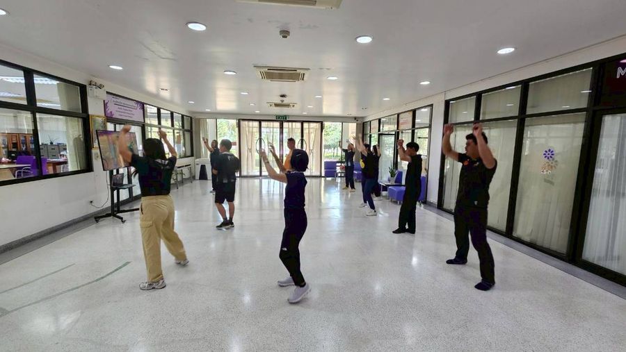 วิทยาเขตเชียงราย ออกกำลังกายเพื่อสุขภาพที่แข็งแรง