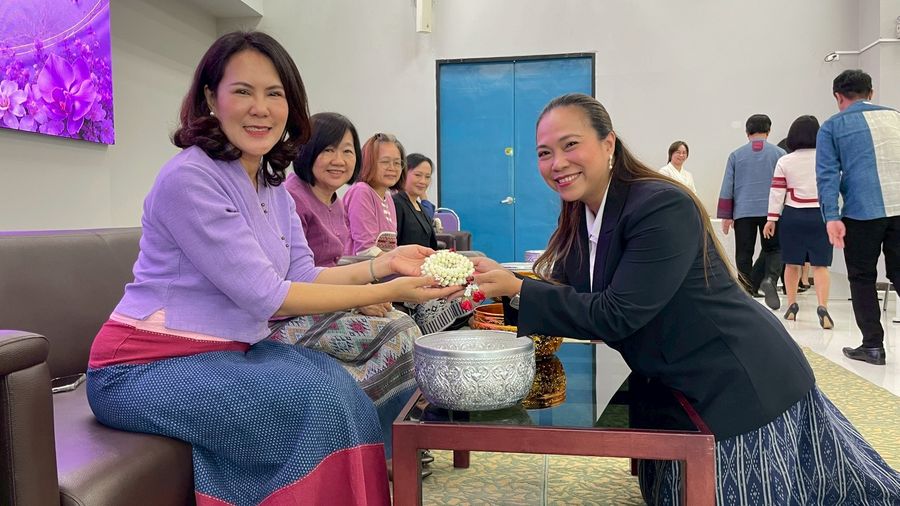 พิธีไหว้ครูนิสิตหลักสูตรและการสอน วิทยาเขตเชียงราย