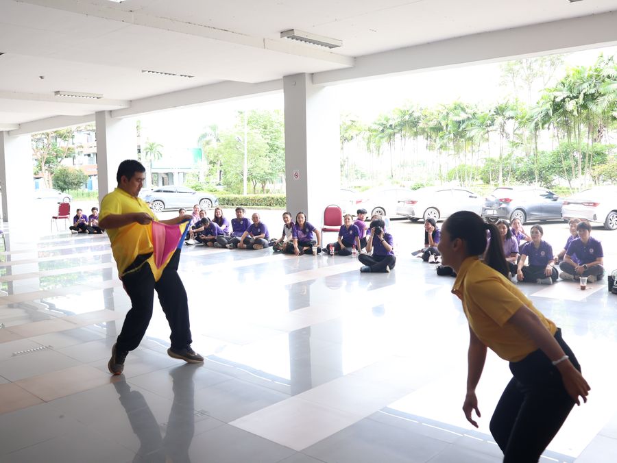 นิสิตบริหารการศึกษา วิทยาเขตเชียงราย จัดกิจกรรมสานสัมพันธ์น้องพี่ สร้างความสามัคคีและเสริมสร้างสุขภาวะที่ดี