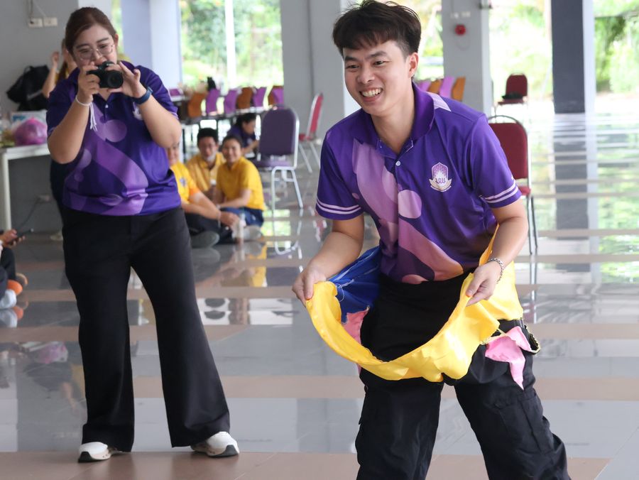 นิสิตบริหารการศึกษา วิทยาเขตเชียงราย จัดกิจกรรมสานสัมพันธ์น้องพี่ สร้างความสามัคคีและเสริมสร้างสุขภาวะที่ดี