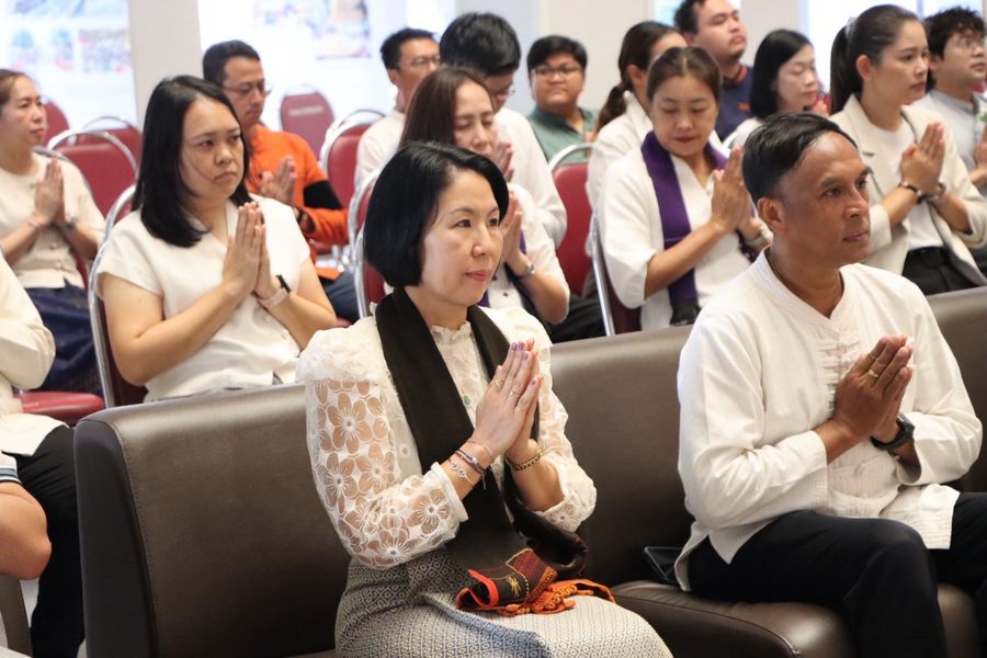 วิทยาเขตเชียงราย ร่วมพิธีสมโภชเทียนพรรษา ประจำปี69