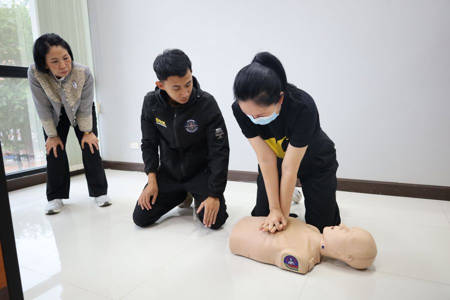 วิทยาเขตเชียงราย อบรมการป้องกันและระงับอัคคีภัย