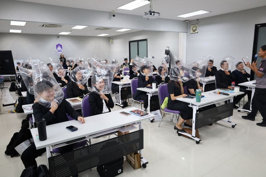 วิทยาเขตเชียงราย อบรมการป้องกันและระงับอัคคีภัย