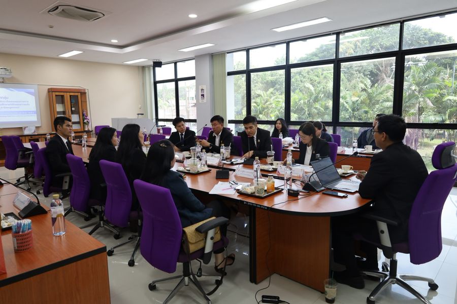 วิทยาเขตเชียงราย ต้อนรับวิทยาลัยการศึกษา ม.พะเยา โอกาสจัดการประชุมสนทนากลุ่มฯ