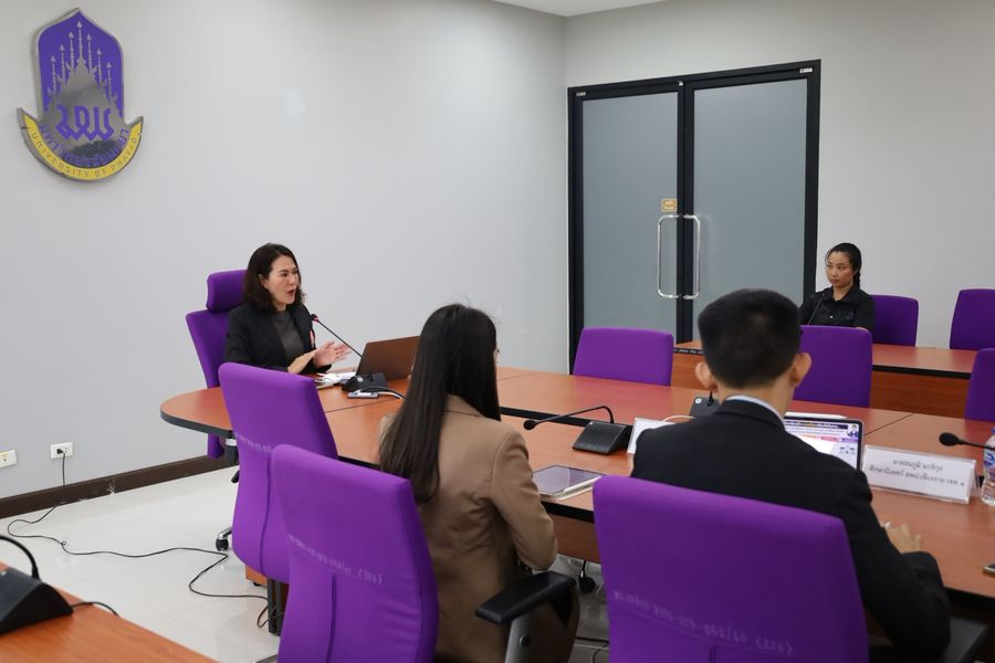 วิทยาเขตเชียงราย ต้อนรับวิทยาลัยการศึกษา ม.พะเยา โอกาสจัดการประชุมสนทนากลุ่มฯ