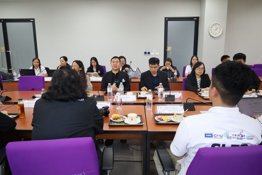 วิทยาเขตเชียงราย ต้อนรับคณะนักวิจัย มช. ติดตามความก้าวหน้าการดำเนินงาน Node พื้นที่ภาคเหนือตอนบน