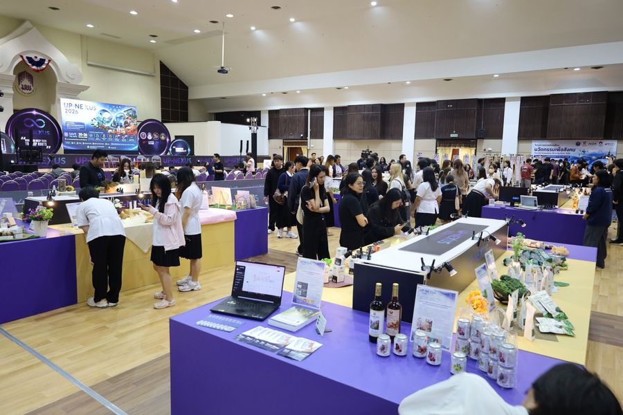 วิทยาเขตเชียงราย ร่วมจัดแสดงนวัตกรรมเศรษฐกิจสร้างสรรค์ ในงาน UP-NEXUS Innovation Day 2026