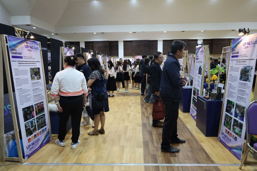 วิทยาเขตเชียงราย ร่วมจัดแสดงนวัตกรรมเศรษฐกิจสร้างสรรค์ ในงาน UP-NEXUS Innovation Day 2026