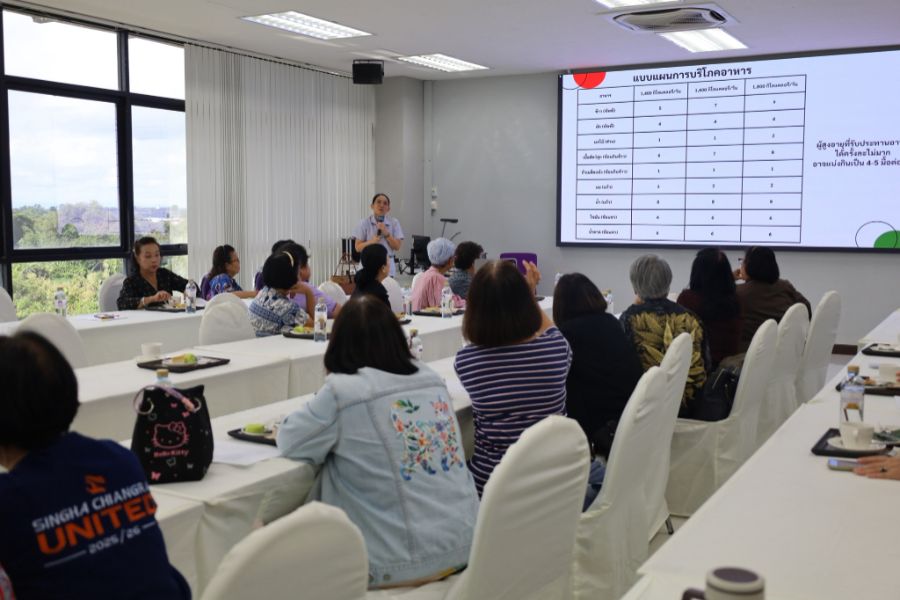 วิทยาเขตเชียงราย ขับเคลื่อนโครงการเศรษฐกิจสร้างสรรค์ฯ พร้อมส่งเสริมสุขภาวะผู้สูงวัยในชุมชน