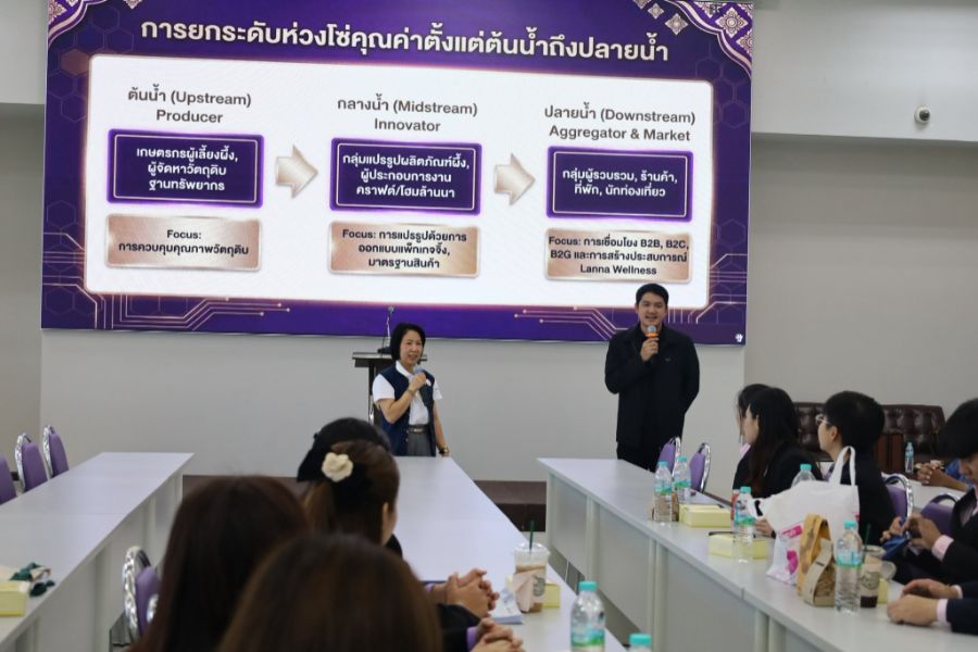 วิทยาเขตเชียงราย ขับเคลื่อนกลไกวิจัยและนวัตกรรมเพื่อยกระดับธุรกิจชุมชนพะเยา เชียงราย