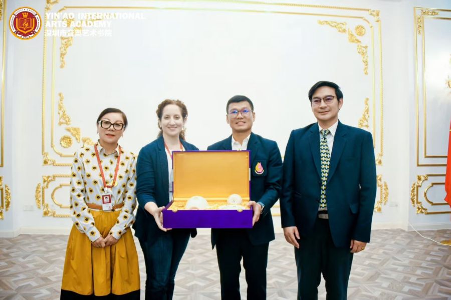 นิสิตบริหารการศึกษา วิทยาเขตเชียงราย ศึกษาดูงาน ณ Yin’ao International Arts Academy สาธารณรัฐประชาชนจีน