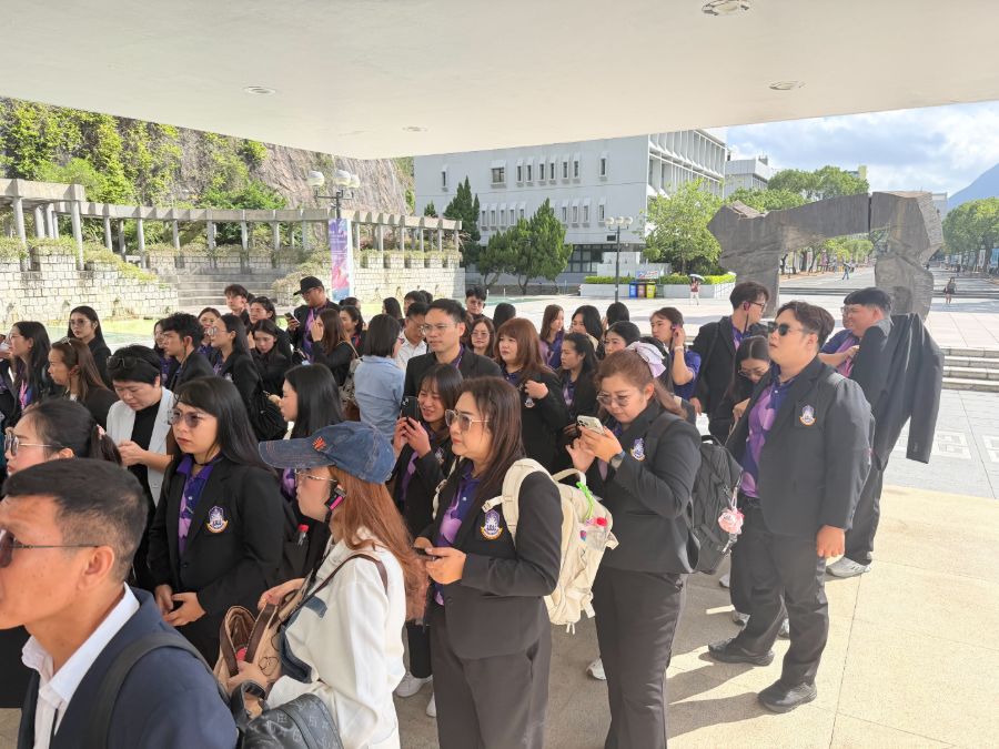 นิสิตบริหารการศึกษา วิทยาเขตเชียงราย ศึกษาดูงาน ณ The Chinese University of Hong Kong