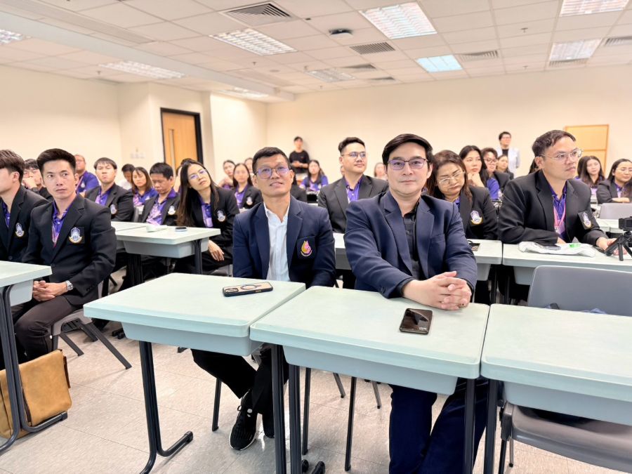 นิสิตบริหารการศึกษา วิทยาเขตเชียงราย ศึกษาดูงาน ณ The Chinese University of Hong Kong